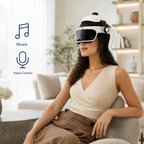 Chargeable Electric Heating Head Eye Massage Helmet