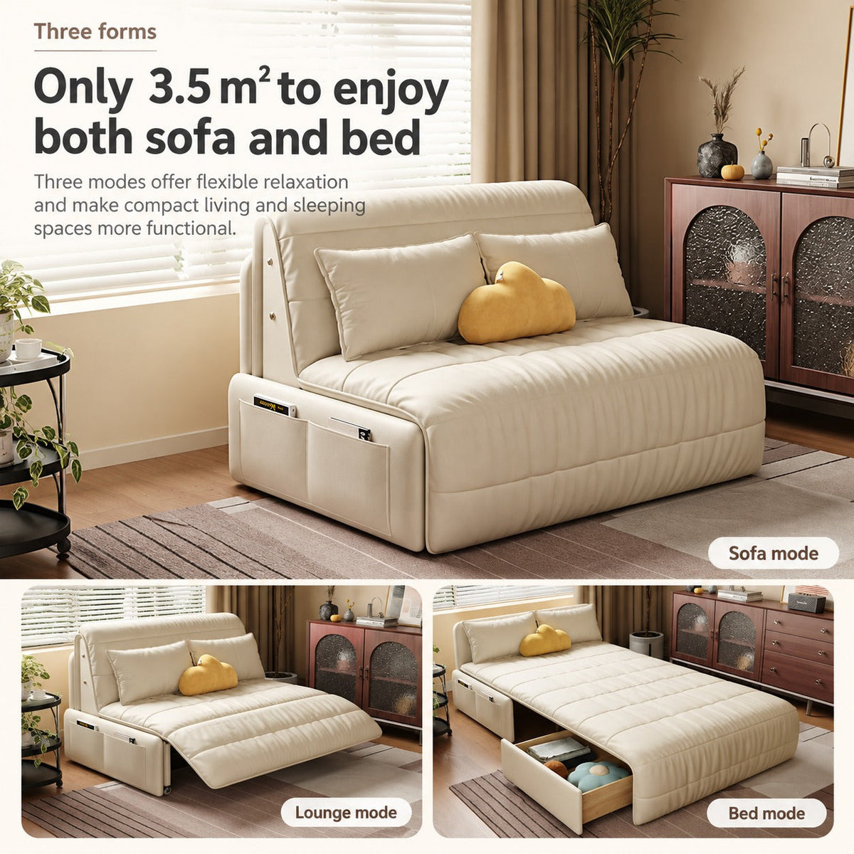Day to Dream Convertible Sleeper Sofa Bed