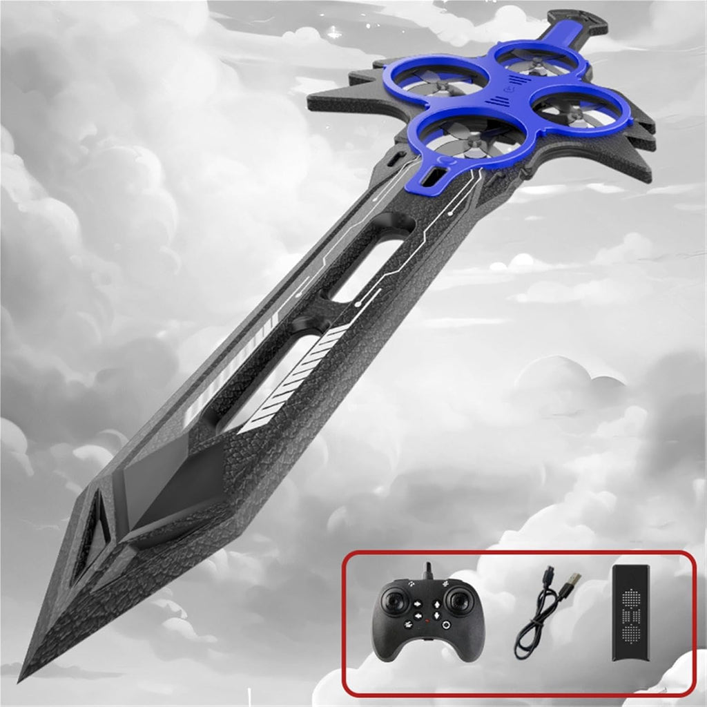 Gesture Controlled Flying Sword Drone – Suspension Remote Control Sword Aircraft Toy Unique Birthday Gift