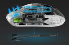 Pro Magnesium Gaming Mouse – Tri-Mode 2.4G Wireless, Bluetooth and Wired Gamer Mouse, Up to 8K Polling, 30000 DPI, Programmable, for PC Laptop Desktop