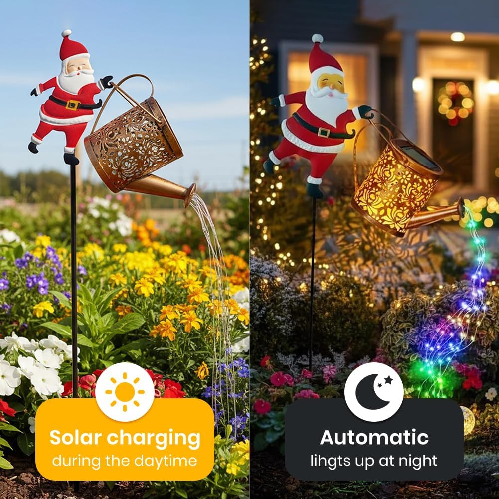 SantaSprinkle Solar Kettle Lights