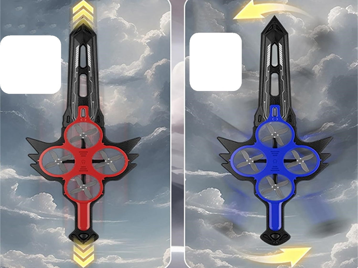 Gesture Controlled Flying Sword Drone – Suspension Remote Control Sword Aircraft Toy Unique Birthday Gift