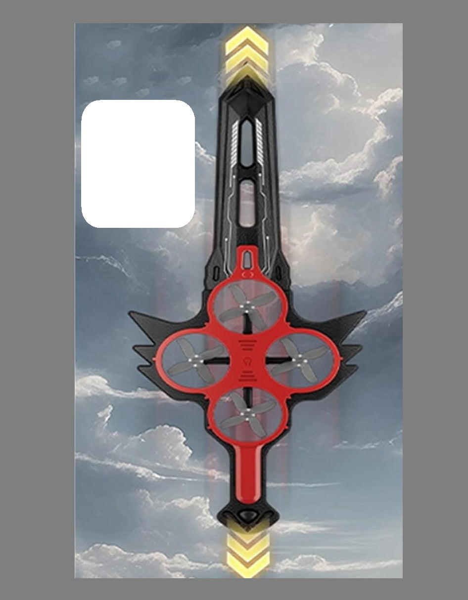 Gesture Controlled Flying Sword Drone – Suspension Remote Control Sword Aircraft Toy Unique Birthday Gift