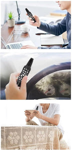 USB Rechargeable Smokeless Ashtray – Portable Handheld Cigarette Holder That Prevents Ash Drop Indoor Use
