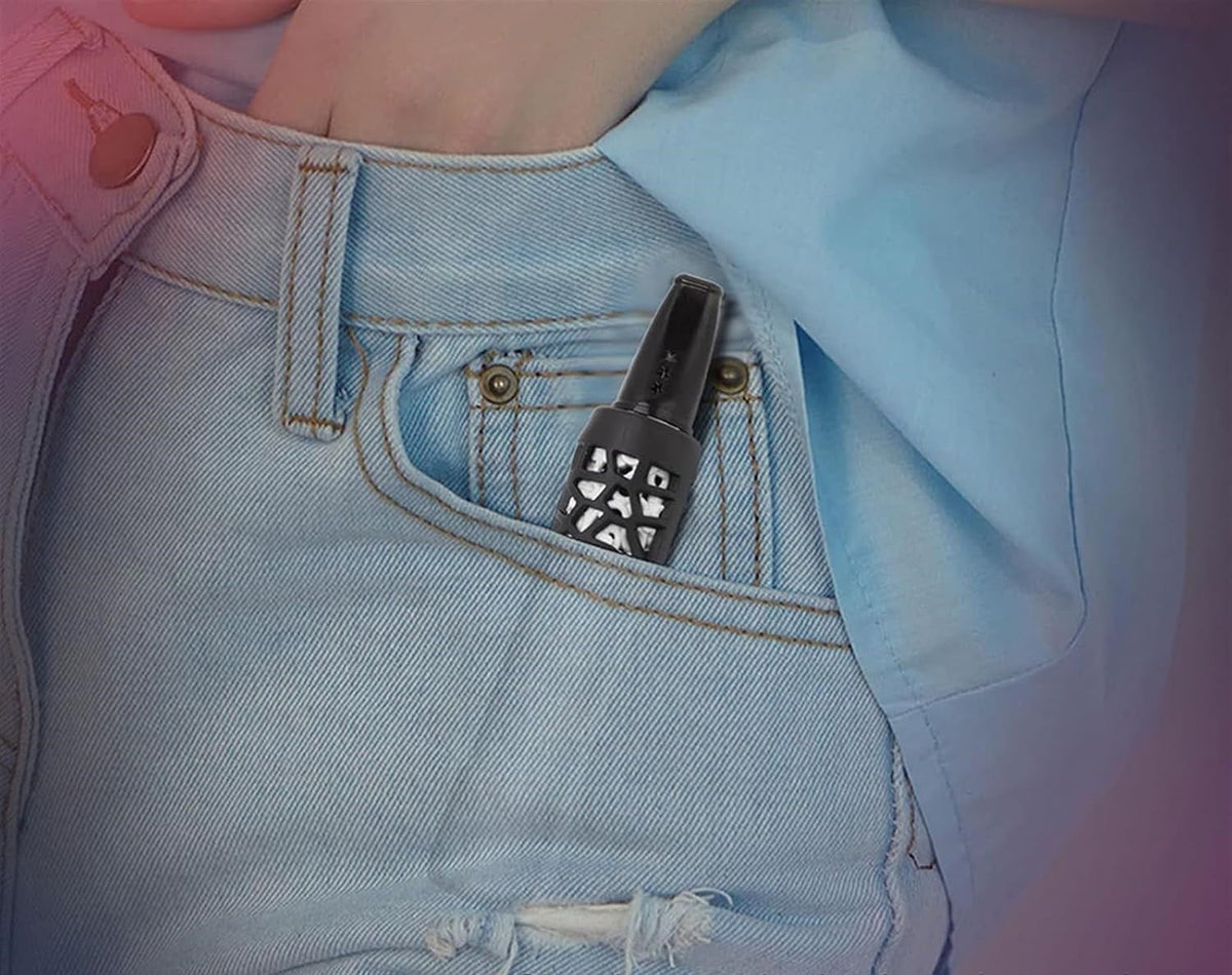 USB Rechargeable Smokeless Ashtray – Portable Handheld Cigarette Holder That Prevents Ash Drop Indoor Use