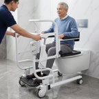Caregiver Electric Patient Transfer Commode Chair