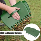 Plastic Leaf Grabber Tool with Hand Strap for Yard Cleanup
