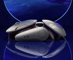 Inphic X2 Silent Bluetooth Mouse – Rechargeable Wireless Mouse for Gaming, Office, Laptop, and Ultra Quiet Clicking