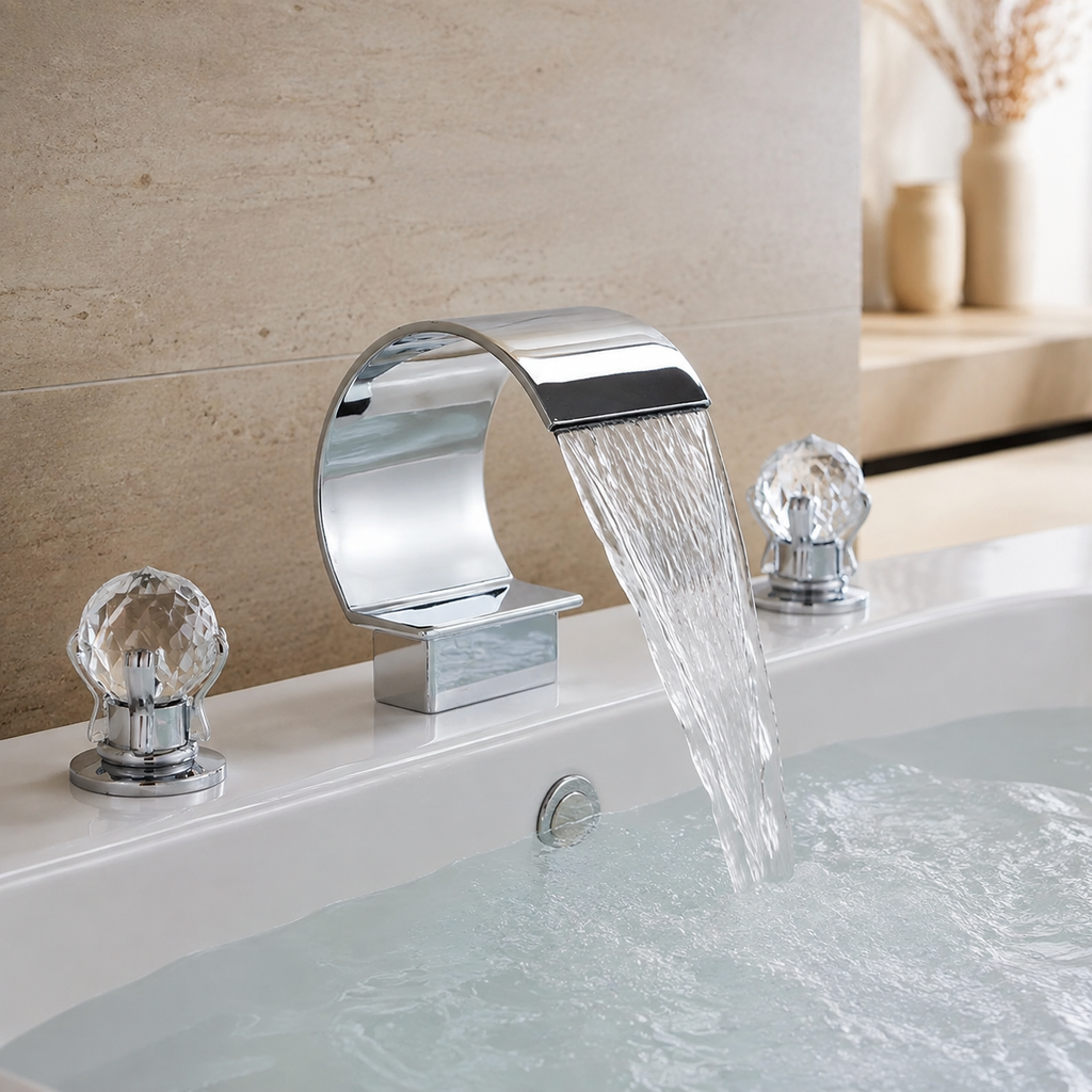 Luma Arc Waterfall Faucet