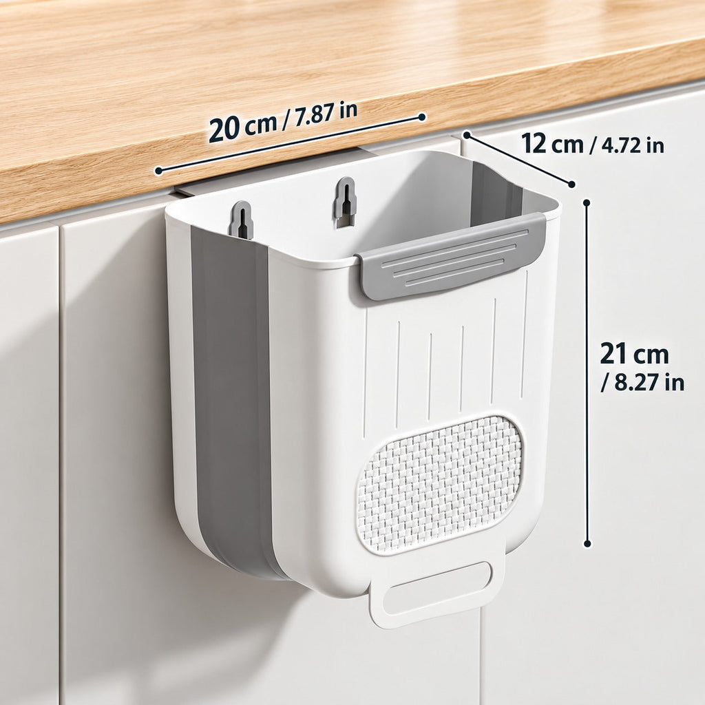 Clean & Easy Foldable Trash Bin