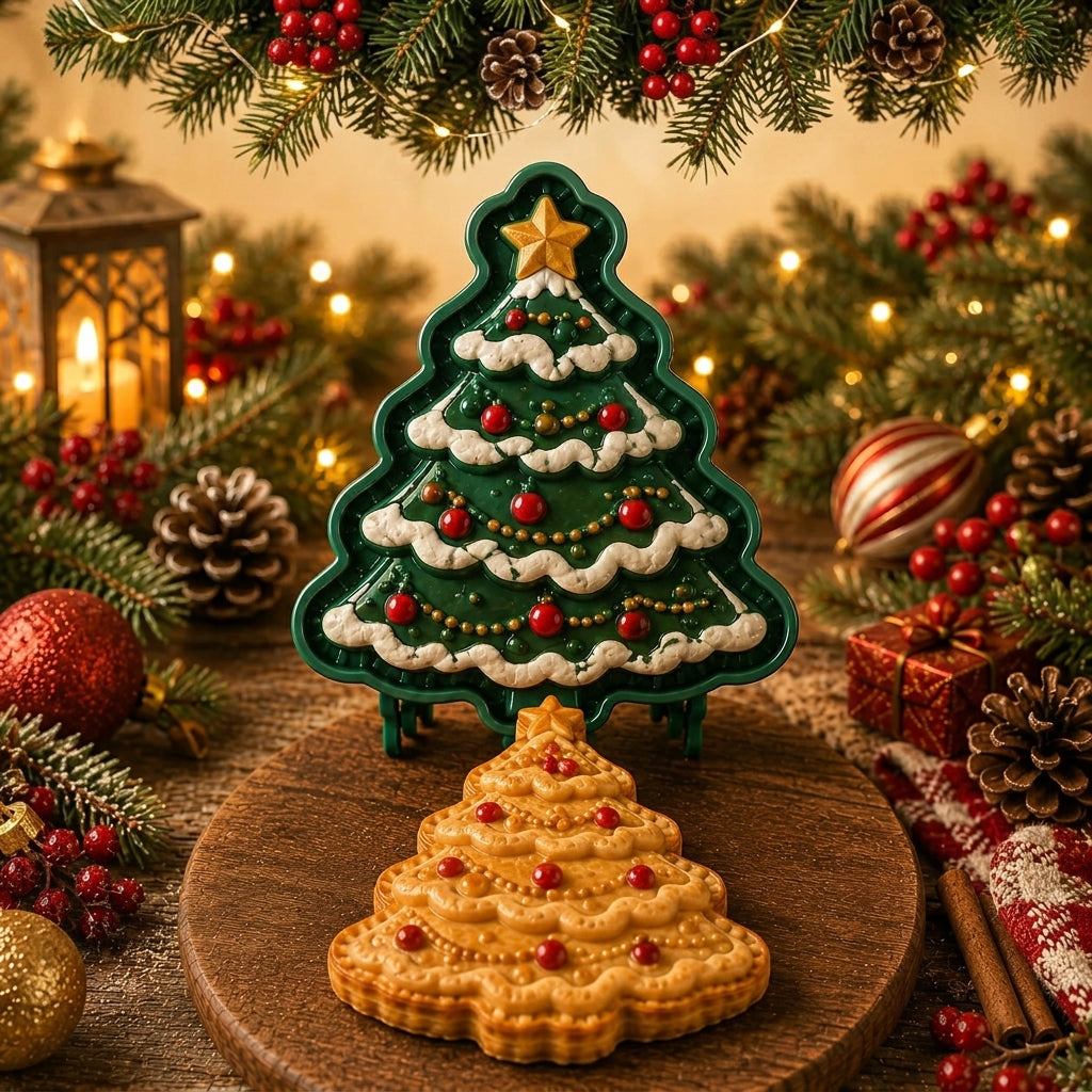 9-Design Christmas Mini Pie Mold Collection