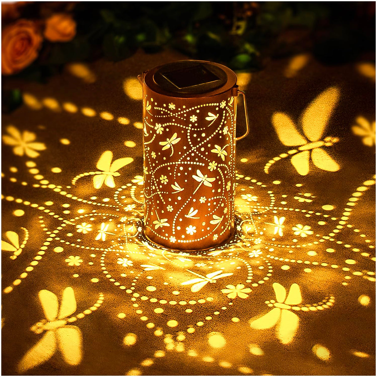 Dragonfly Solar Lantern – IP65 Waterproof Outdoor Garden Light