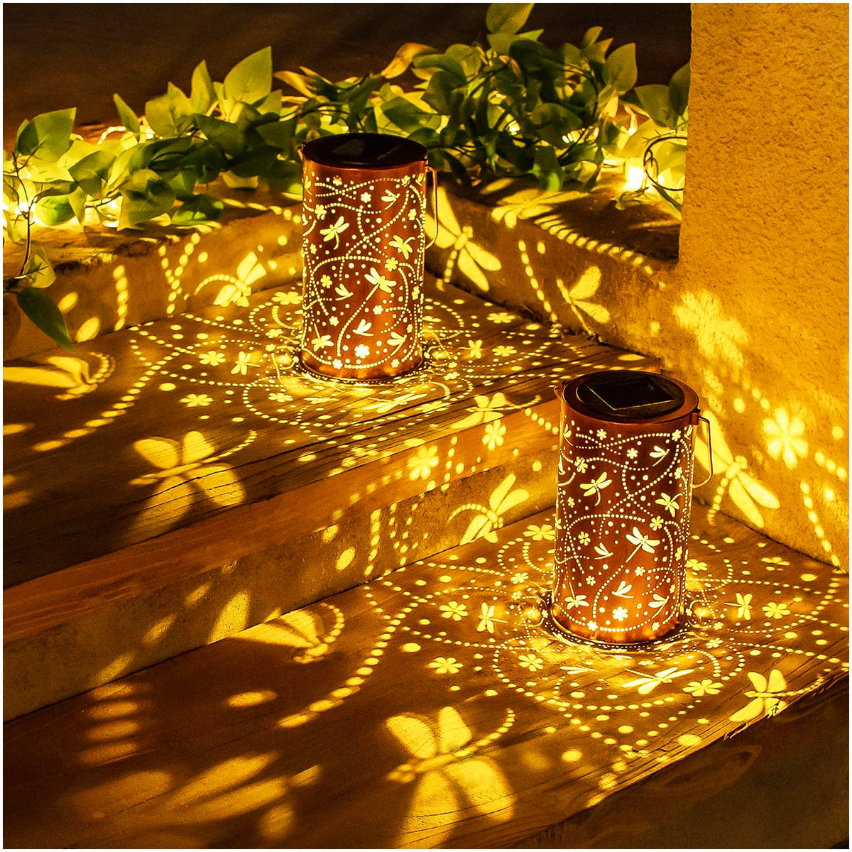 Dragonfly Solar Lantern – IP65 Waterproof Outdoor Garden Light