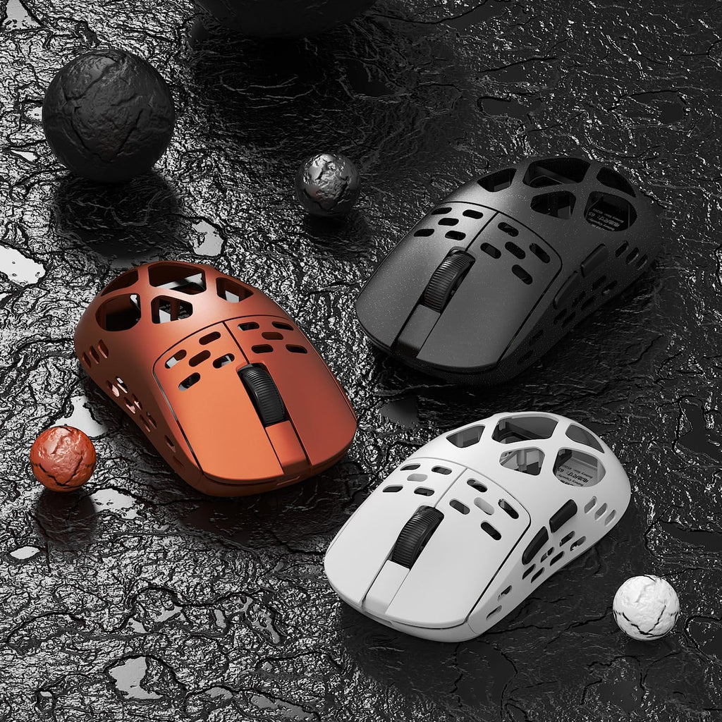 Pro Magnesium Gaming Mouse – Tri-Mode 2.4G Wireless, Bluetooth and Wired Gamer Mouse, Up to 8K Polling, 30000 DPI, Programmable, for PC Laptop Desktop