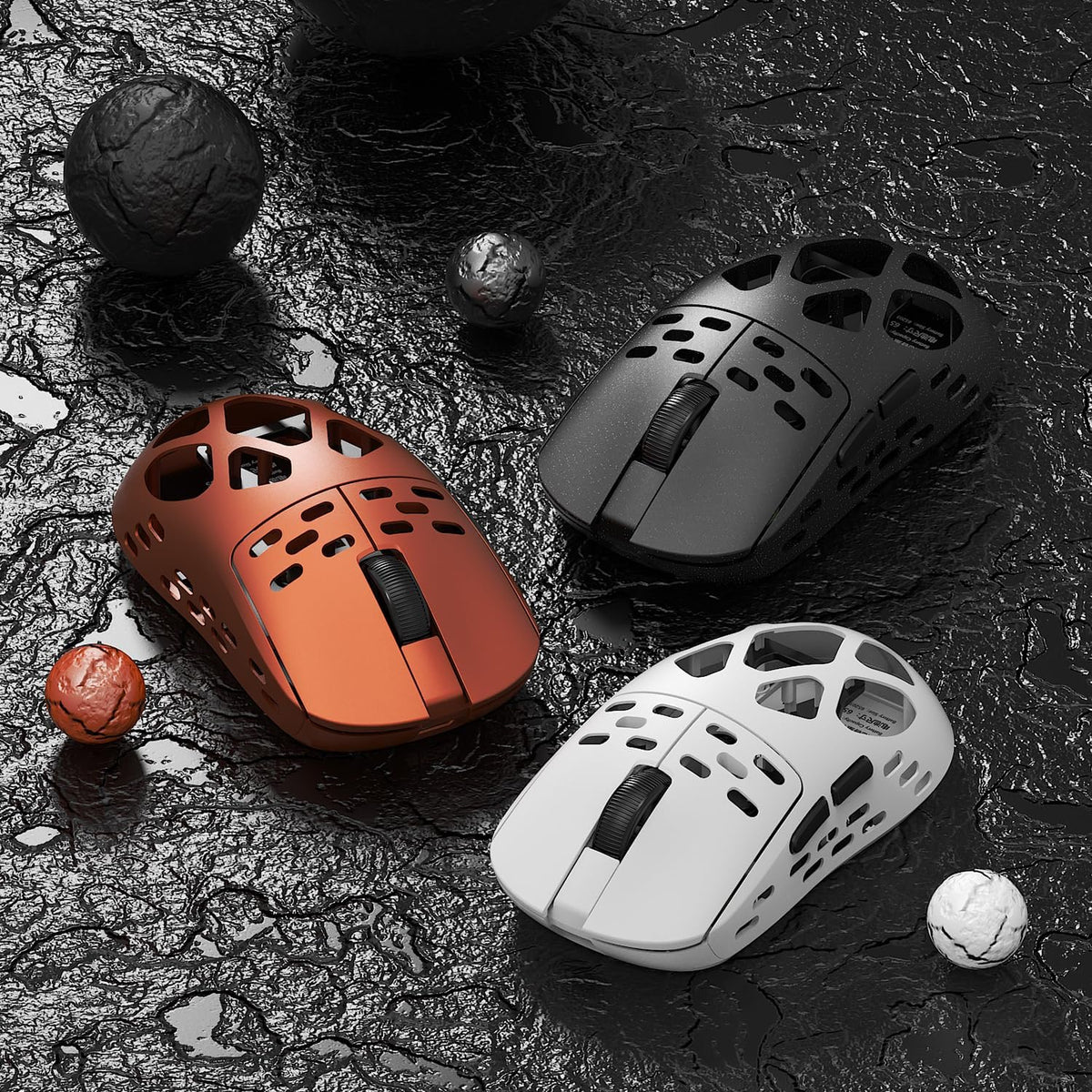 Pro Magnesium Gaming Mouse – Tri-Mode 2.4G Wireless, Bluetooth and Wired Gamer Mouse, Up to 8K Polling, 30000 DPI, Programmable, for PC Laptop Desktop