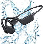 G1 Bone Conduction Bluetooth Headset – IPX8 Waterproof, Hang‑Ear Sports Headphones with Bluetooth 5.4 for Running, Swimming & Outdoor Use