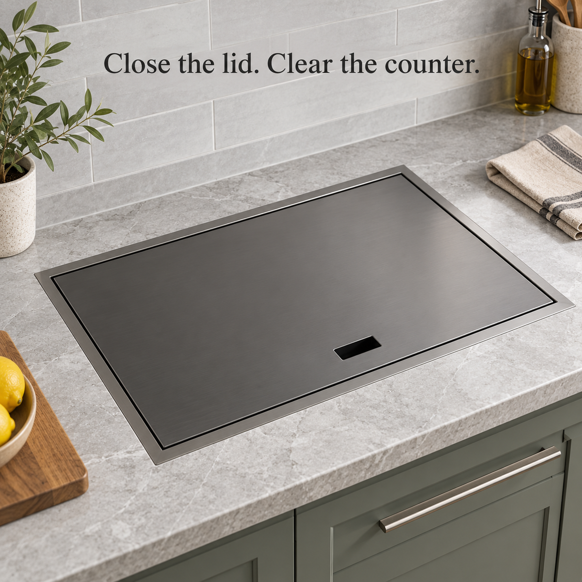 Lavabello Hidden Stainless Steel Kitchen Sink