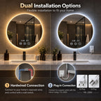 Studio Light LED Touch Smart Bathroom Mirror