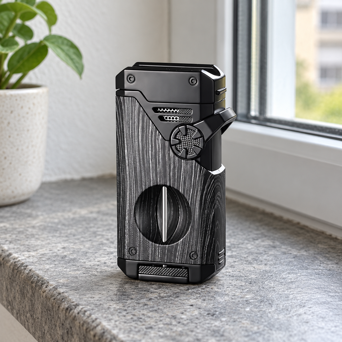 Four Jet Windproof Torch Lighter