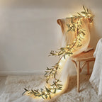 Botanical Garland Light with Warm White LEDs