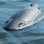 Waterproof High Speed RC Boat - Remote Control Racing Speedboat with Rechargeable Battery, Outdoor Water Toy for Kids