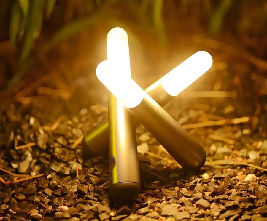Rechargeable Camping Night Light - 4-Mode LED Tent Lamp for Outdoor Adventures, Patio Garden Parties, Hiking, or Emergency Home Use