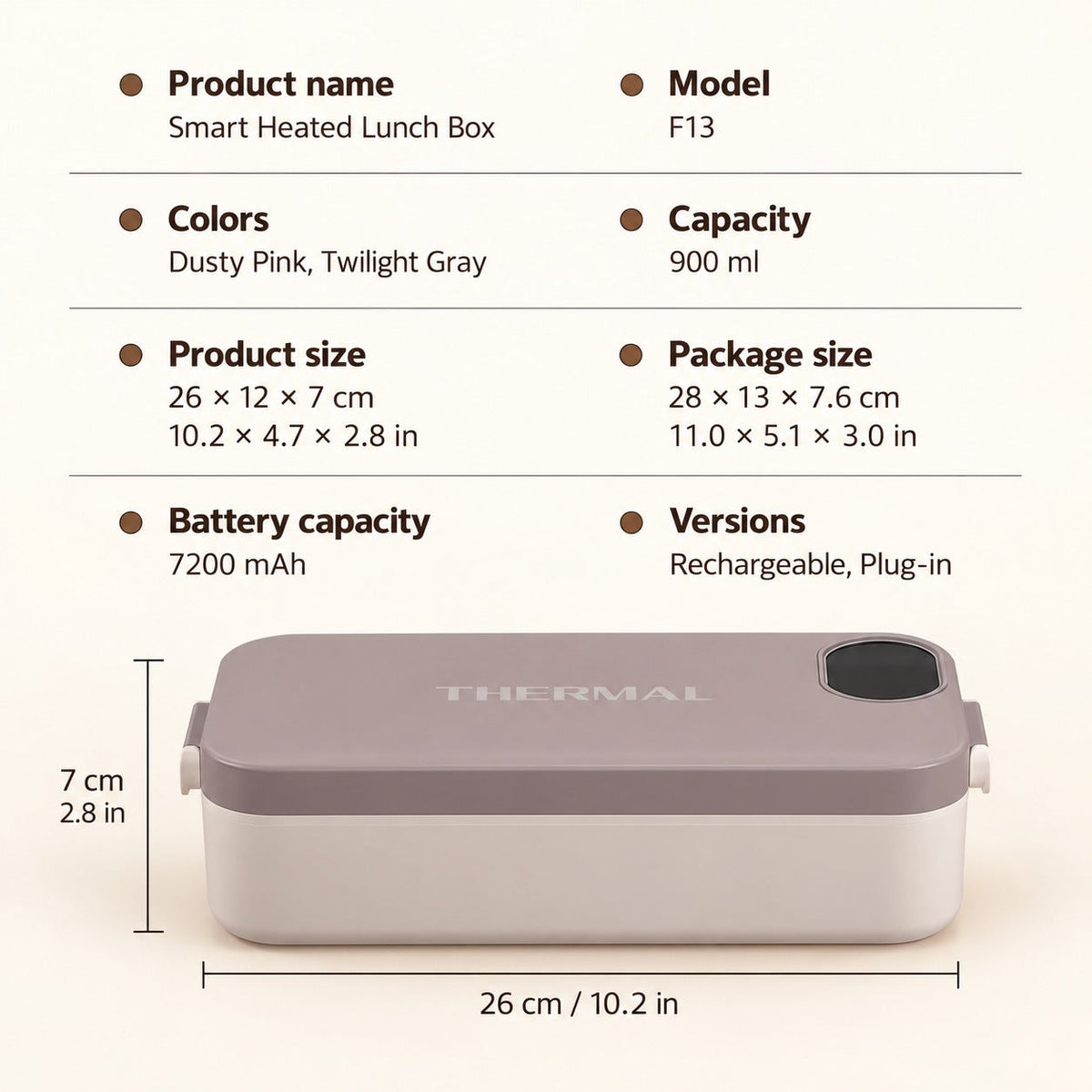 Hot Anywhere Portable Electric Lunch Box