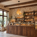 Parisian Morning Croissant Hanging Pendant Lamp