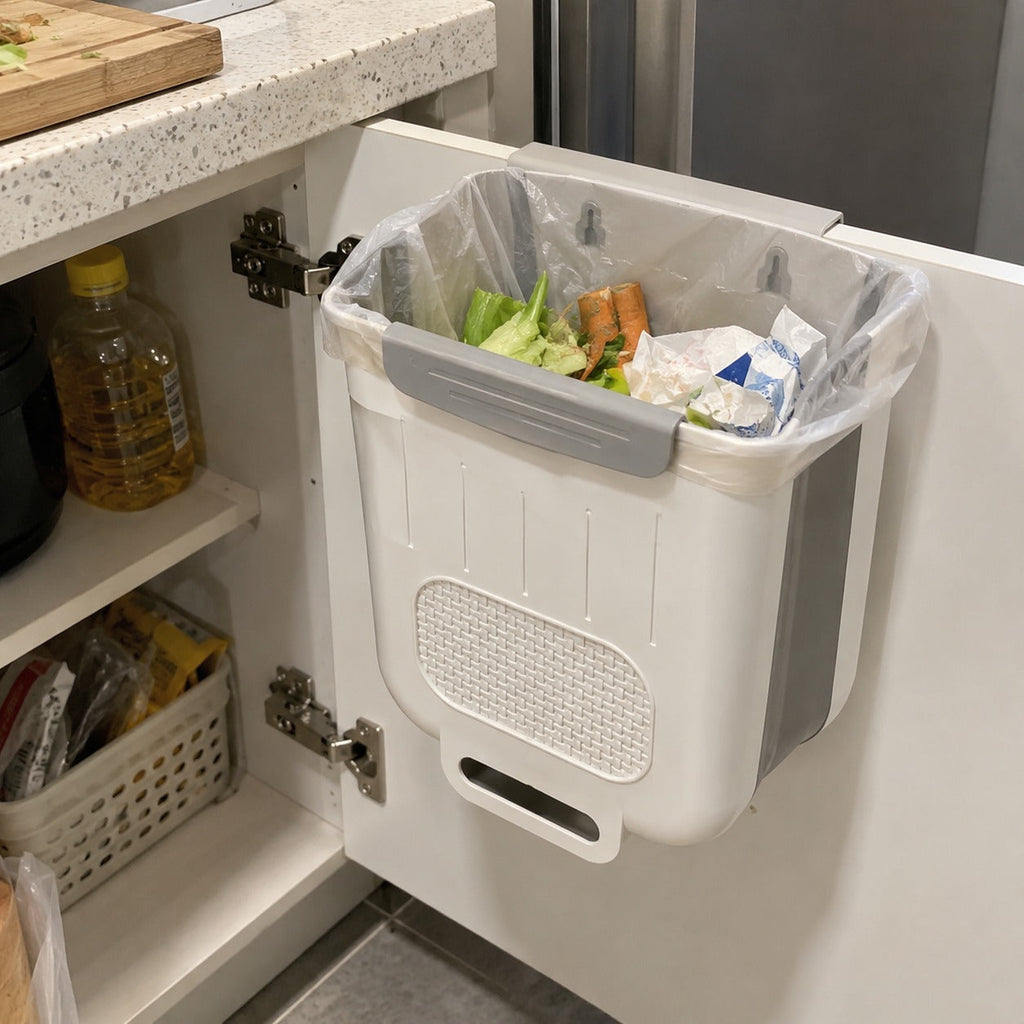 Clean & Easy Foldable Trash Bin