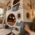 Nightwatch Pirate Ship Kids Bunk Bed Frame