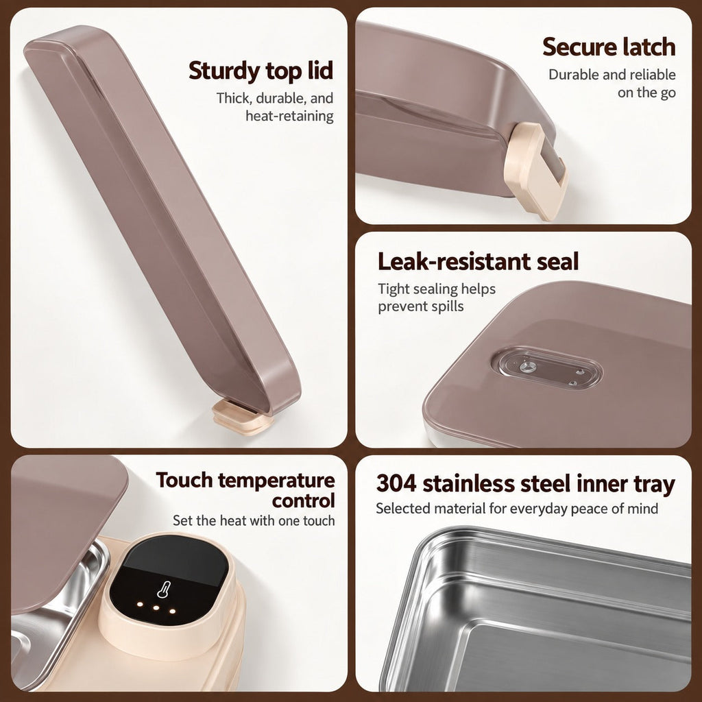 Hot Anywhere Portable Electric Lunch Box