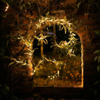 Botanical Garland Light with Warm White LEDs