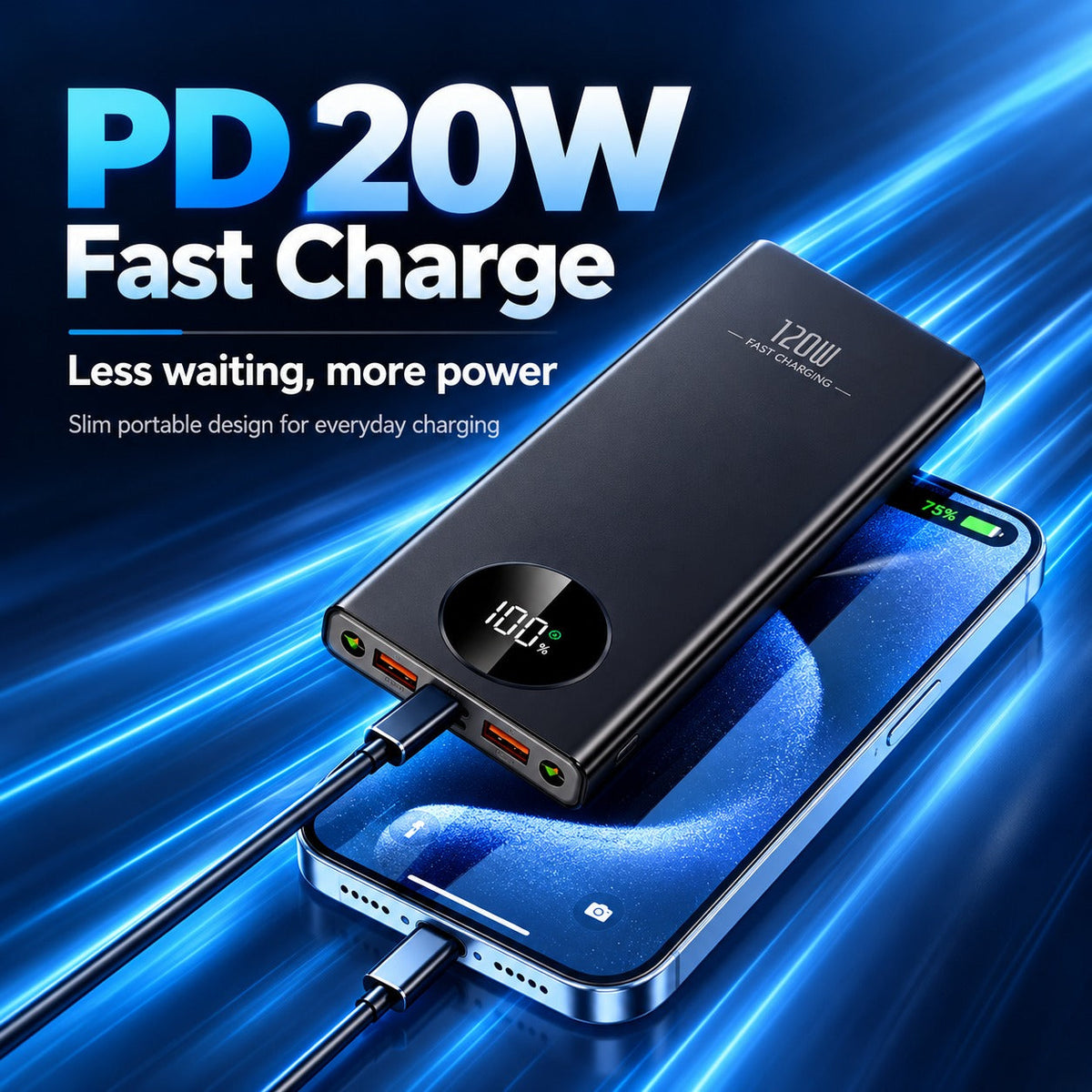 High Capacity Quick Charge Laptop Powerbank