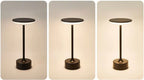 Touch-Activated USB Metal LED Table Lamp – Rechargeable Mood Light for Bedroom, Bar, or Restaurant Ambience and Desk Decor