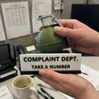 Passive-Aggressive Office Energy Desk Sign