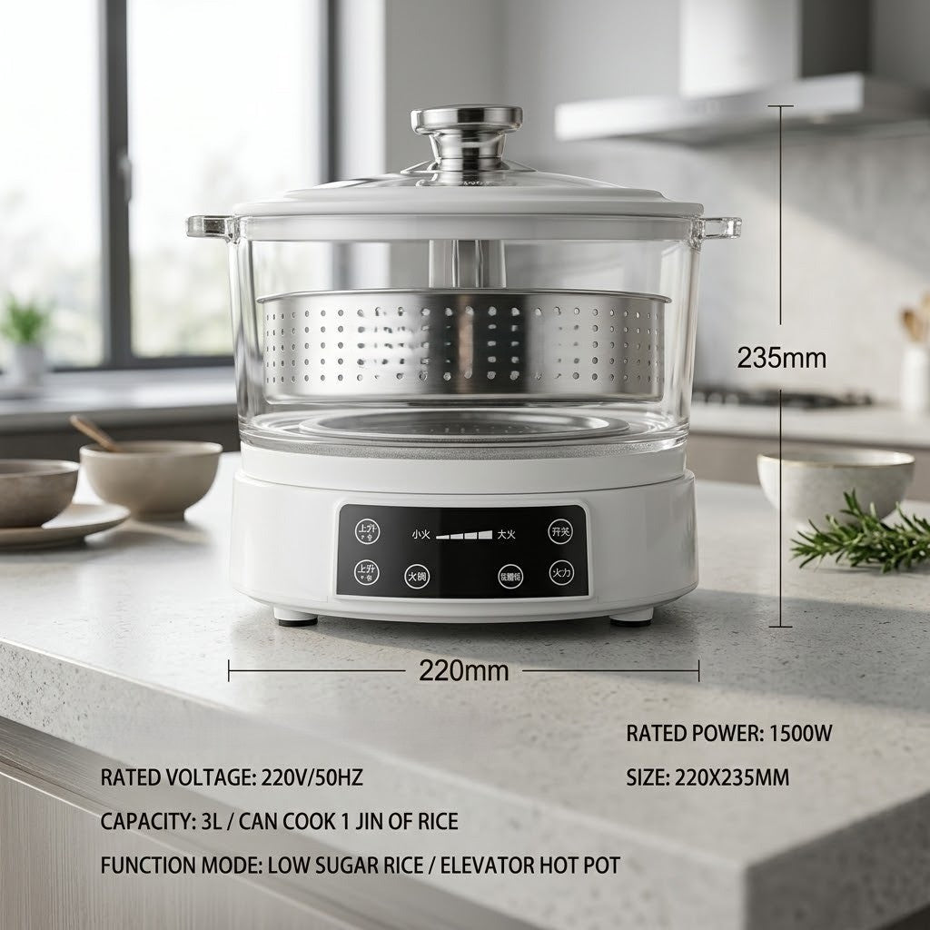 Smart Family Size Electric Rice Cooker