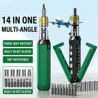 14in1 Multi Angle Ratchet Screwdriver Set