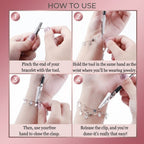 One Hand Bracelet Clasp Holder Jewelry Tool