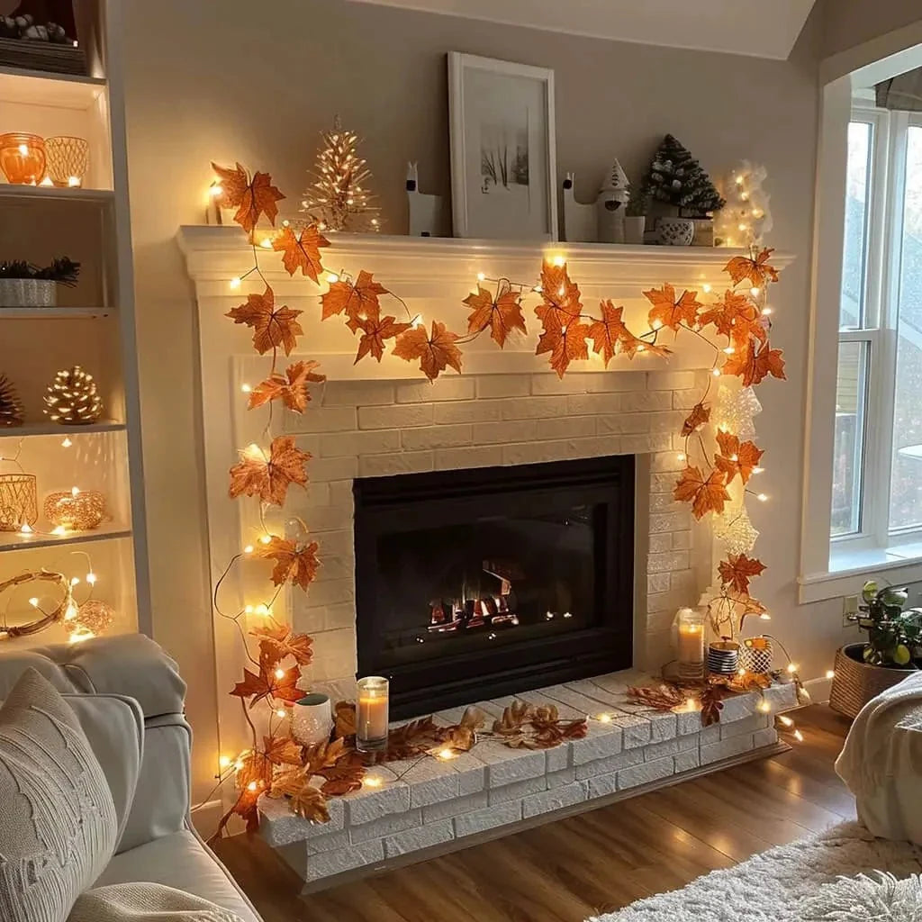 Glimmering LED Charm Garland