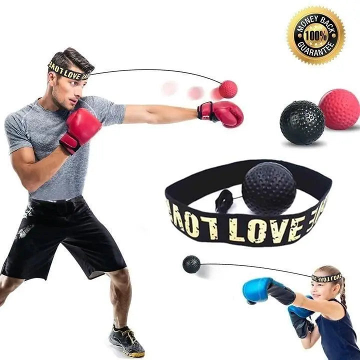 Sikunuo | Box Reflex Ball with Headband – Reaction & Coordination Training for Home