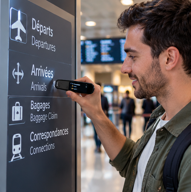 Offline Translation Pen – Intelligent Scanning Dictionary with 123-Language Translation and Point-Reading Features for Students, Teachers and Travelers