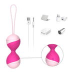 Wireless Kegel Balls Vibrating Egg Massager– Remote-Control Vaginal Tightening Exerciser with 10 Vibration Modes for Intimate Fitness