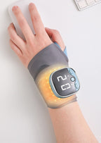 Electric Wrist Massager – 5-Level Hot Compress and 3-Level Vibration Relieves Carpal Tunnel Pain and Supports Daily Wrist Comfort