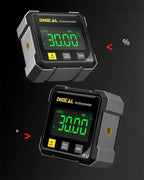 Digital Angle Gauge Protractor - Magnetic Electronic Inclinometer with LCD Display for Precision Measuring and Construction Projects