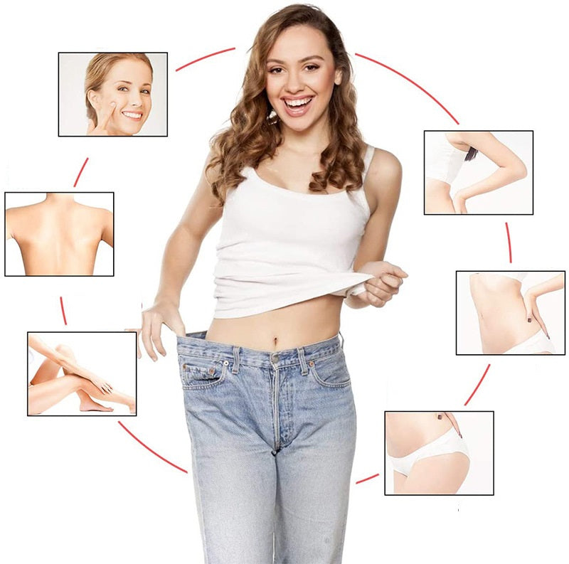 Body Sculpting Machine – 3-in-1 Handheld Body Massager Beauty Device for Belly, Waist, Arms, Legs and Butt Toning