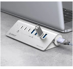 USB 3.2 Hub Splitter – 4/7-Port USB-A and Type-C Docking Station with Card Reader, Charging and Switch Adapter for MacBook PC Laptop
