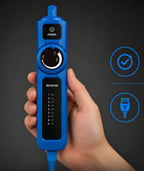 Anti-Burn Wire Tracker – RJ45 RJ11 Network Cable Tester and Line Locator for CAT5 CAT6 LAN and Telephone Repair Troubleshooting