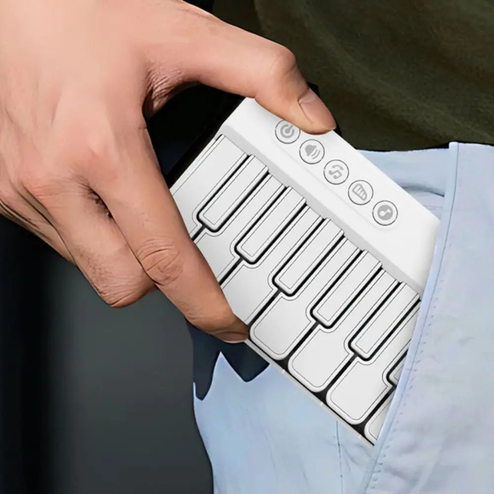 Mini Portable Electronic Piano Keyboard – Pocket Size Cute Music Organ Toy for Kids, Educational Musical Instrument Gift for Children and Beginner Learners