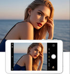 Wireless Magnetic Selfie Monitor – Rear Camera Display Screen for Smartphone Vlogging, Live Streaming and Professional Video Recording
