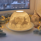 Porcelain Candle Holder